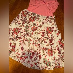 Women’s Flowy mini skirt paisley